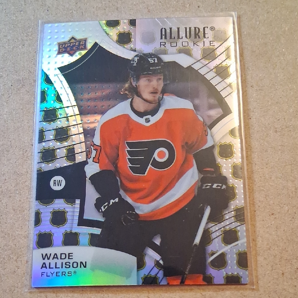 Upper Deck Allure Parallel Rookie Hockey Card